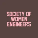 Society of Women Engineers Pink Block Letter PR Hoodie