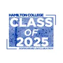 Hamilton College Bold CLASS OF 2025 PR & General Hoodie