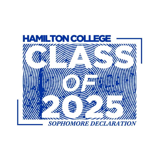 Hamilton College Bold CLASS OF 2025 PR & General Hoodie