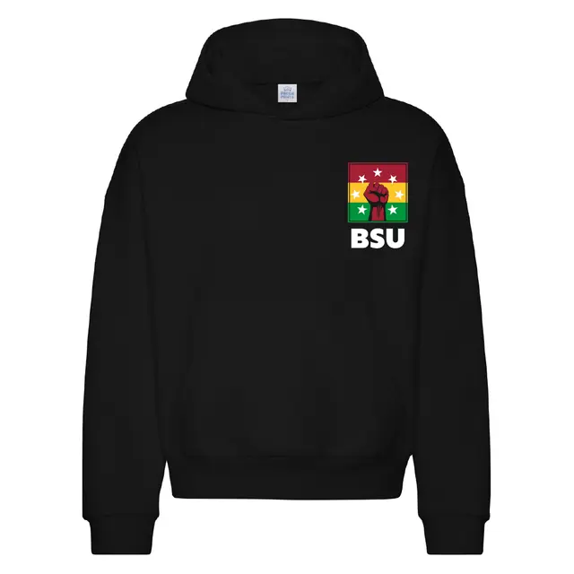 Black Student Union Fist and Stars PR Hoodie 2