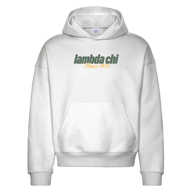Lambda Chi Alpha Bold Lettering PR Hoodie 2