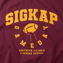 Sigma Kappa Football Graphic Game Day Hoodie