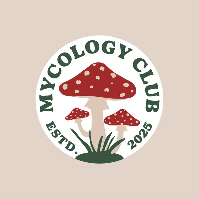 Mycology Club Mushrooms Logo PR Shirt
