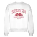 Sigma Nu Football Helmets Parent's Weekend Crewneck 2