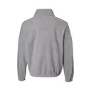 Sierra Pacific Fleece Quarter-Zip Pullover 3051 Heather Grey Back