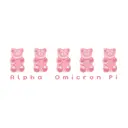 Alpha Omicron Pi Pink Gummy Bear PR Tank
