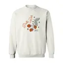 Delta Zeta Strawberries and Script Parent's Weekend Crewneck 2