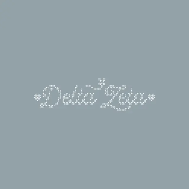 Delta Zeta Cross Stitch Text PR Tank
