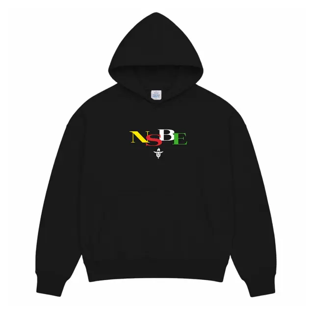 National Society of Black Engineers Colorful Lettering PR Hoodie 2