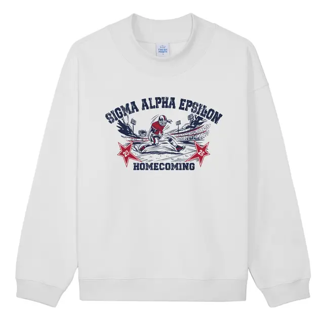 Sigma Alpha Epsilon Football Player Homecoming Hoodie 2
