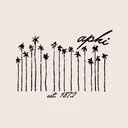 Alpha Phi Palm Trees PR Shirt