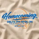 Delta Phi Epsilon Scripted Homecoming Football Hoodie