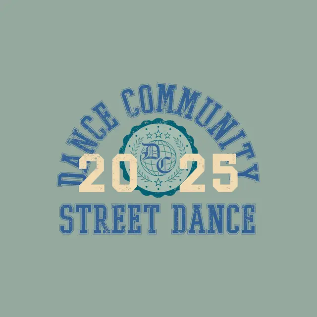 Dance Community Vintage Block Font PR Crewneck