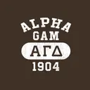 Alpha Gamma Delta Vintage Lettering PR Tank