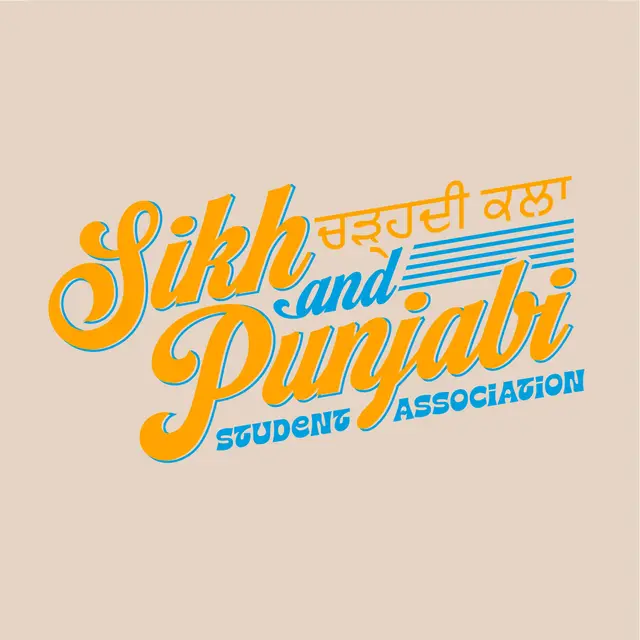 Sikh and Punjabi Student Association Retro Script PR Hoodie