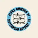 Alpha Omicron Pi Canoe Logo Sisterhood Retreat Hoodie