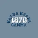 Kappa Kappa Gamma Distressed Text PR Hoodie