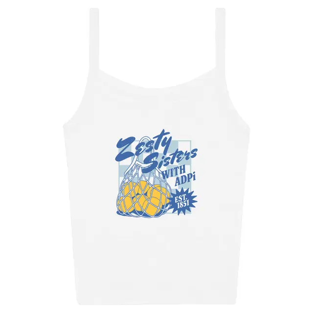 Alpha Delta Pi Zesty Sisters PR Tank 2