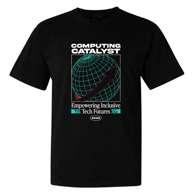 Computing Catalyst 3D Globe with Arrow PR Shirt 2