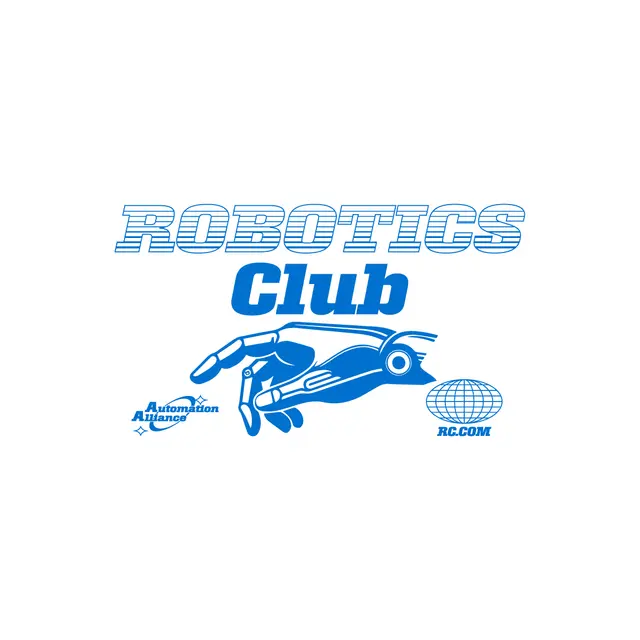 Robotics Club Futuristic Hand Graphic PR Shirt