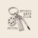 Studio Arts Club Keychain Illustration PR Crewneck