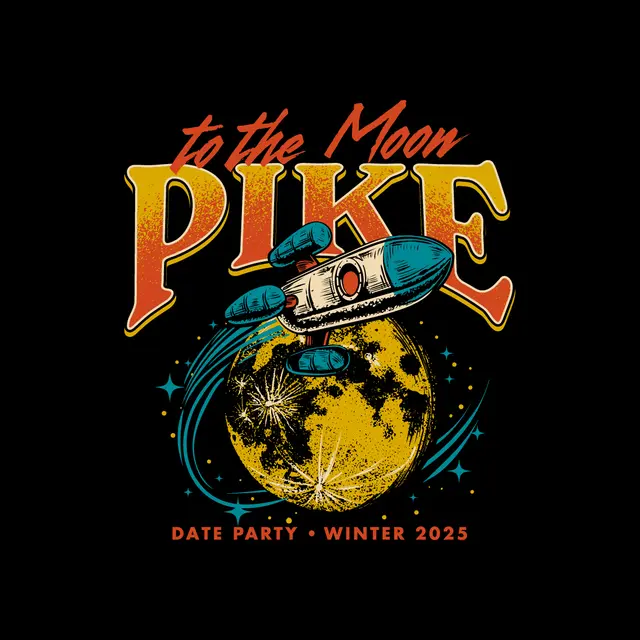 Pi Kappa Alpha PIKE Rocket and Moon Date Party Shirt