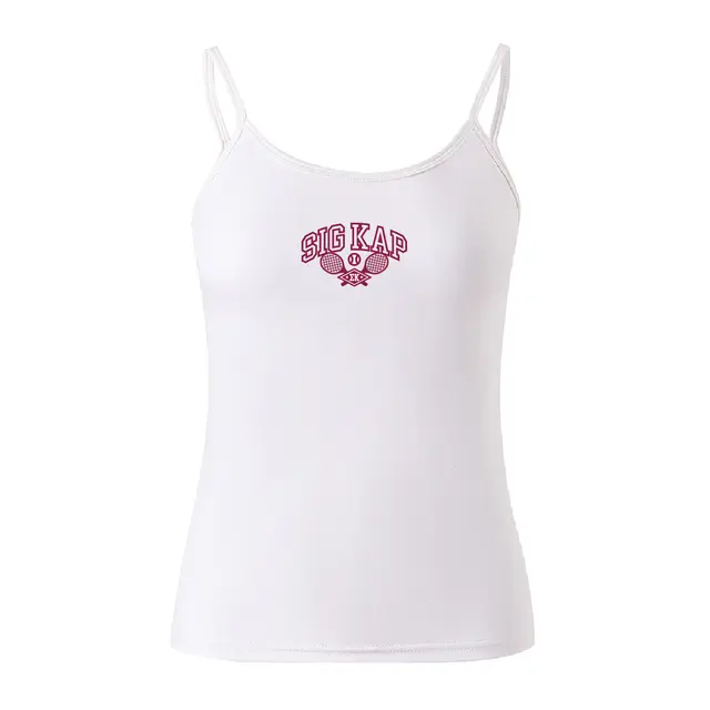 Sigma Kappa Tennis Racket Graphic PR Tank 2