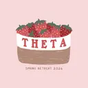 Kappa Alpha Theta Strawberry Basket Spring Retreat Tank
