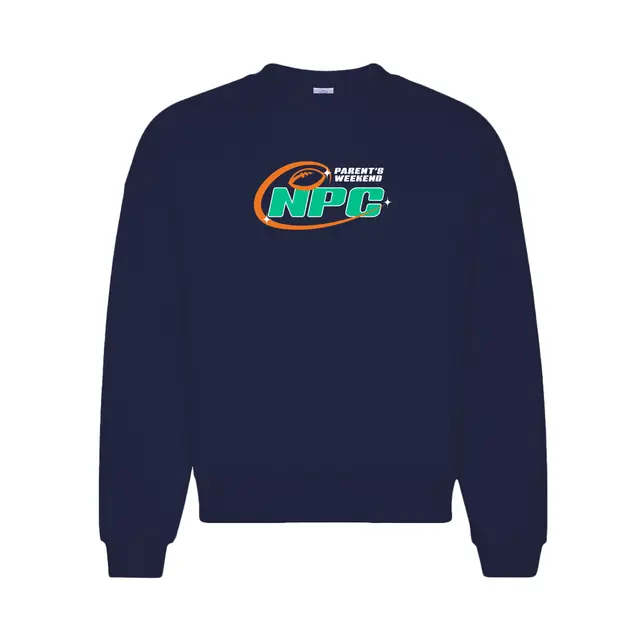 National Panhellenic Conference Football Theme Parents Weekend Crewneck 2