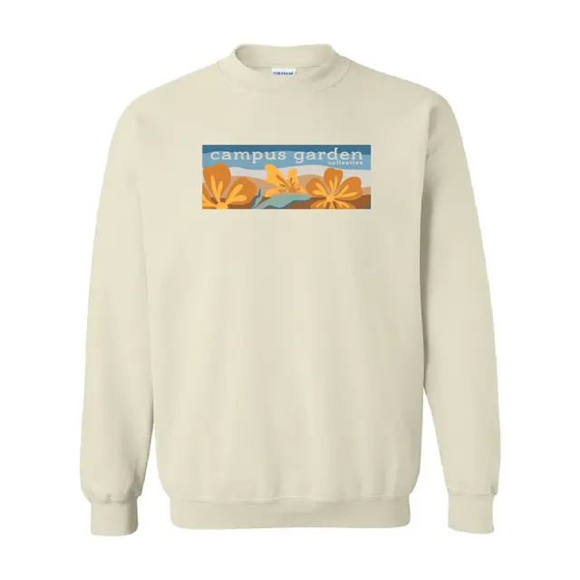 Campus Garden Collective Floral Scene PR Crewneck 2