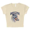 Delta Zeta Leopard Illustration Date Party Shirt 2