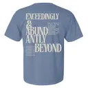Ezer Women Exceedingly Abundantly Beyond Text PR Shirt 2