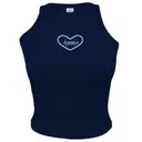 Kappa Kappa Gamma Cute Heart Lettering Bid Day Tank 2