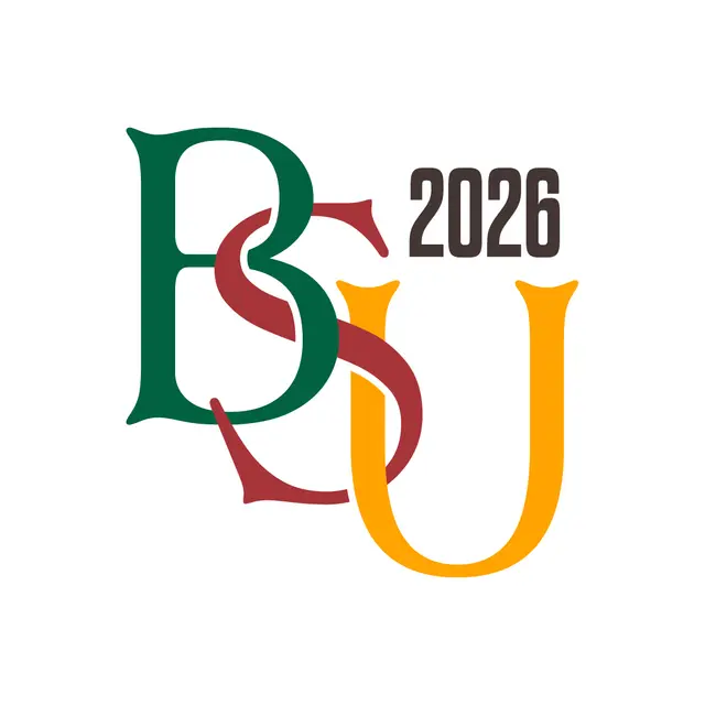 Black Student Union Serif Text Initials PR Hoodie