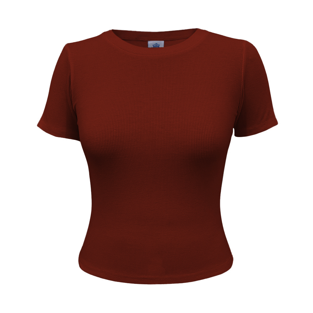 Fresh Prints Sunset Ribbed T-shirt | Fresh Prints
