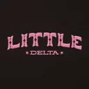 Delta Delta Delta Hand Drawn Lettering Big Little Reveal Tank