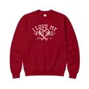 Phi Sigma Sigma Heart Illustration Date Party Crewneck 2