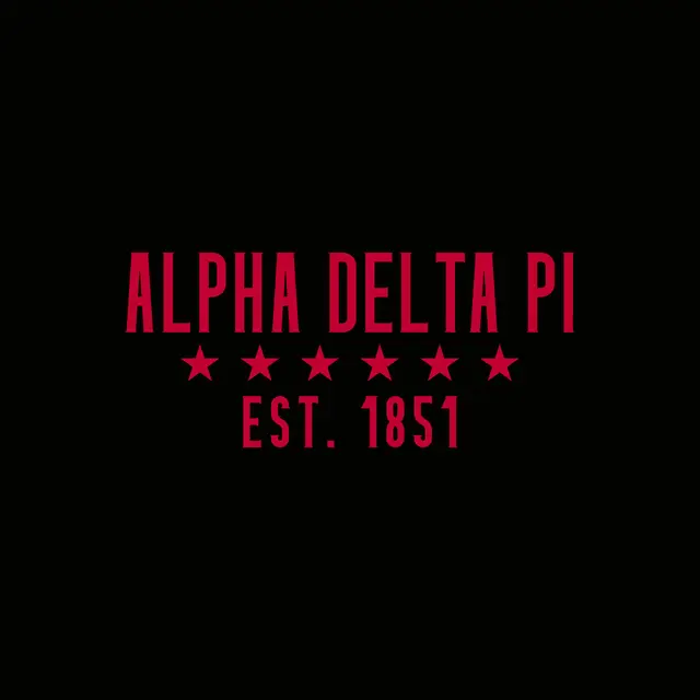 Alpha Delta Pi Bold Red Stars PR Tank