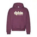 Delta Phi Epsilon Bold Block Text Philanthropy Hoodie 2