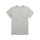 Marine Layer Men's Re-Spun Signature Crew in Natural Light Heather Grey Front