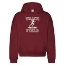 Track and Field Runner Graphic PR Hoodie 2