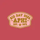 Alpha Phi Rope Badge Text Bid Day Hoodie