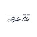 Alpha Chi Omega Classic Script and Bold Line PR Sweater