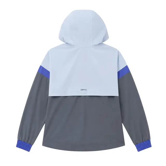 Zero Restriction Women's Nicki Windbreaker Jacket Cloud  Stingray Back