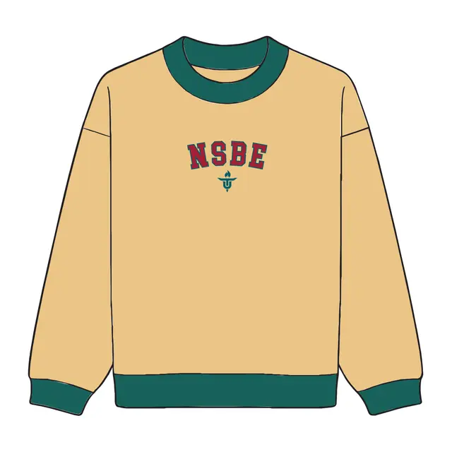 National Society of Black Engineers Stacked Lettering PR Sweater 2