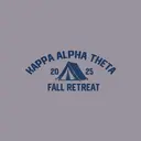 Kappa Alpha Theta Tent Graphic Fall Retreat Tank