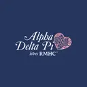 Alpha Delta Pi Paisley Pattern Heart and Script Philanthropy Shirt