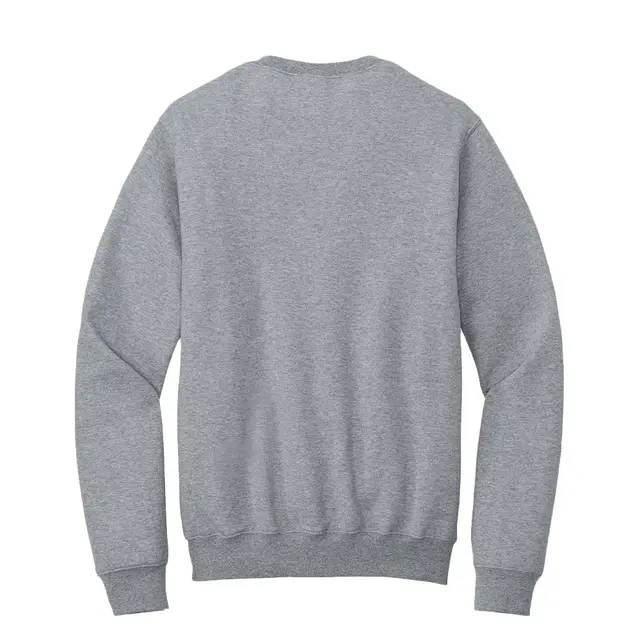 Core Fleece Crewneck Pocket Sweatshirt Athletic Heather Back