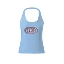 Kappa Kappa Gamma Striped Icon Graphic PR Tank 2