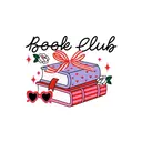 Book Club Heart Books and Bow PR Hoodie